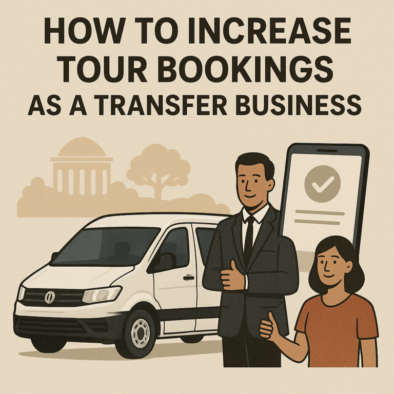 Cómo aumentar las reservas de tours como negocio de traslados