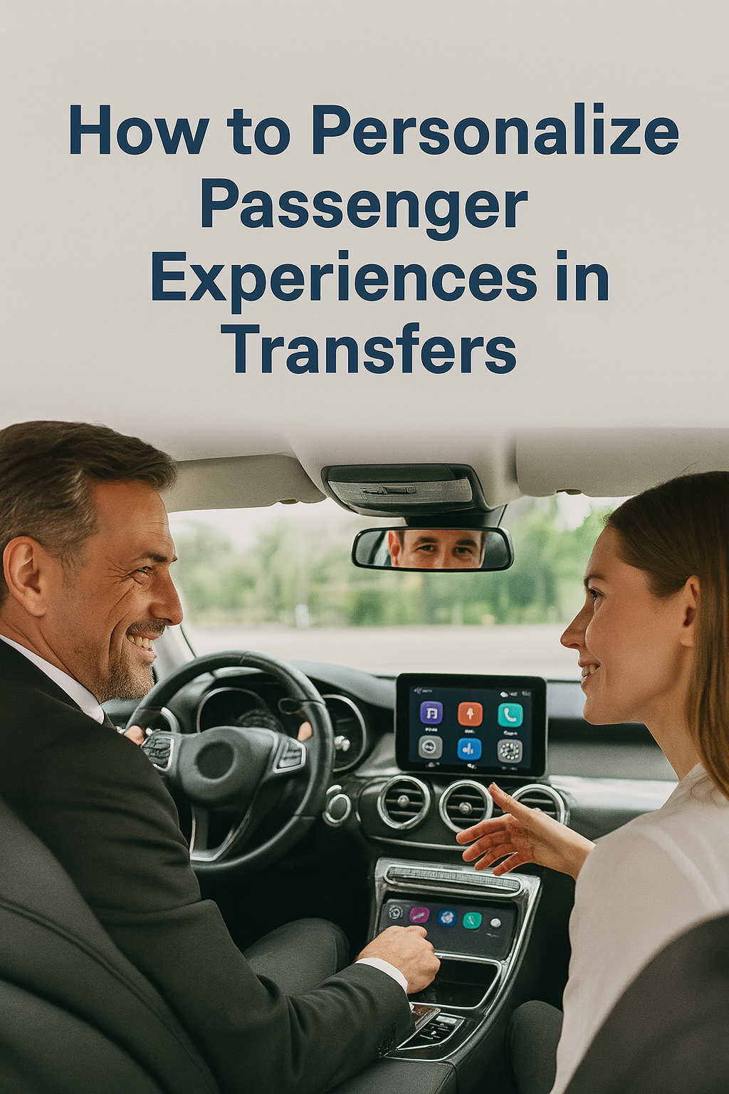 Come personalizzare l'esperienza dei passeggeri durante i trasferimenti