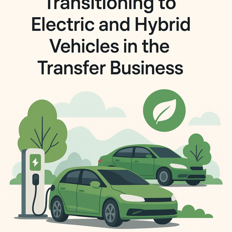 Flota Verde: Transición a vehículos eléctricos e híbridos en el negocio de transferencia