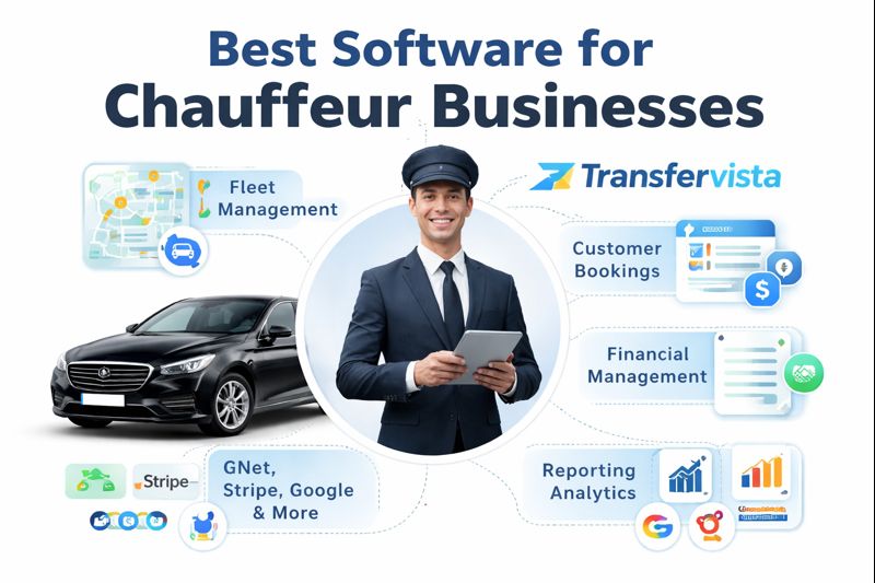Software for Chauffeur Businesses: The Complete Guide to Running a Smarter, More Profitable Fleet with the help of Transfervista